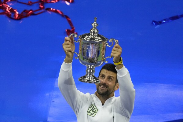 US Open 2023 Novak Djokovic wins his record 24th Grand Slam title